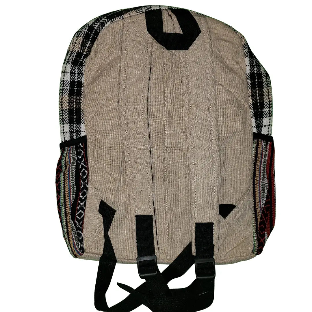 Multi-Color Hemp Backpack - Pure Himalayan Hemp (THC Free)