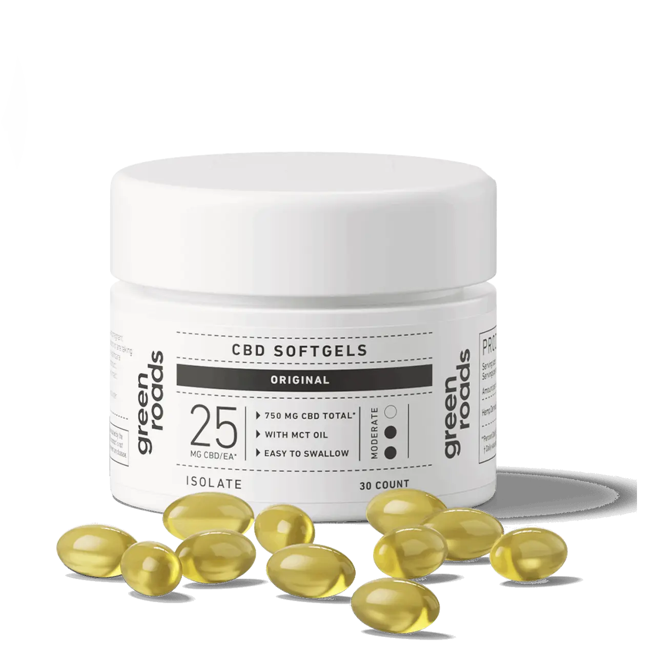 25mg CBD Capsules - Zerep Holistics