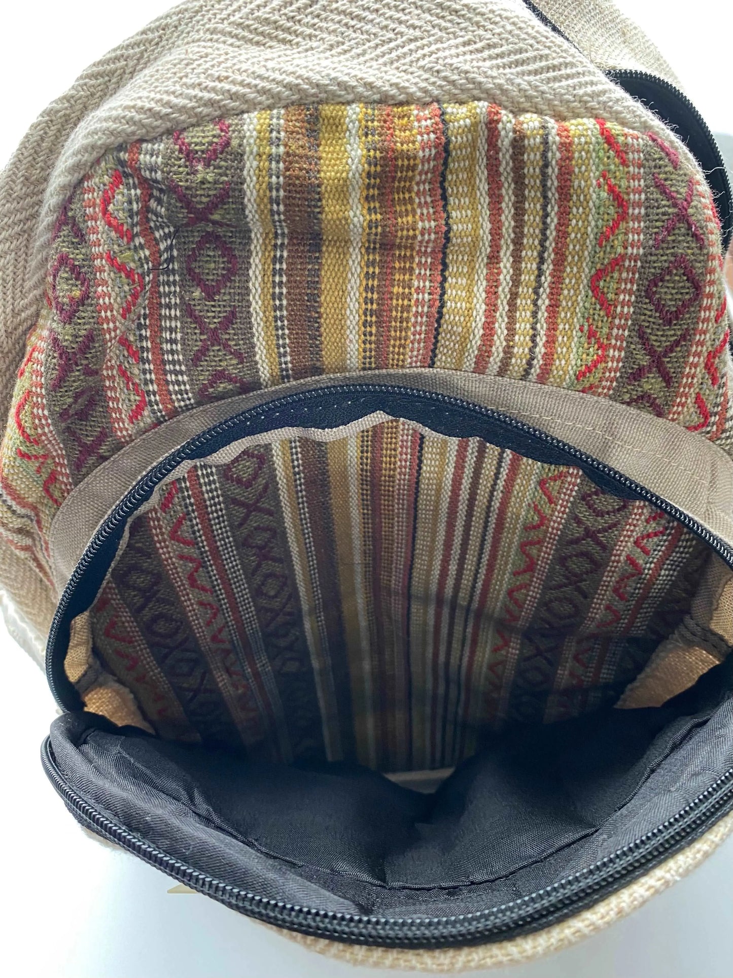 Wild Hemp Backpack - Pure Himalayan Hemp (THC Free)