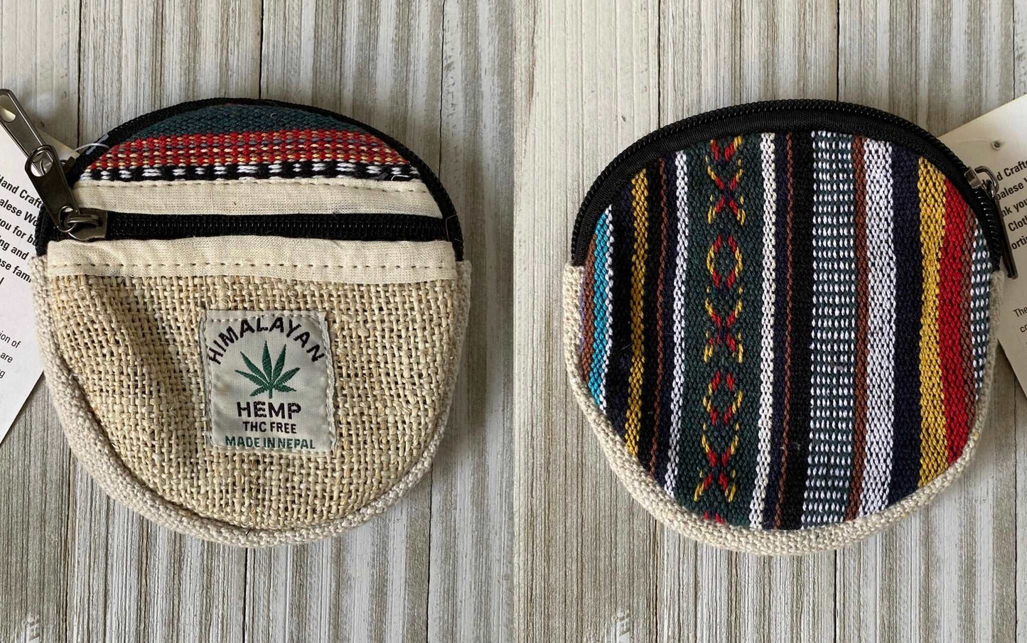 Himalayan Hemp Multi-Colored Clutch - Pure Himalayan Hemp (THC Free)