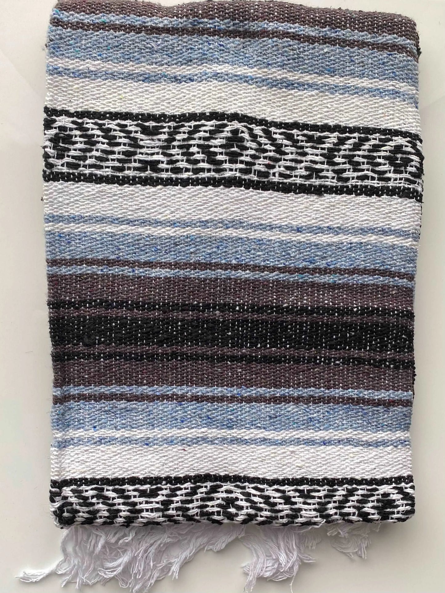 Hand Woven Falsa Mexican Blanket/Throw/Yoga Blanket (Molina Indian Blanket)