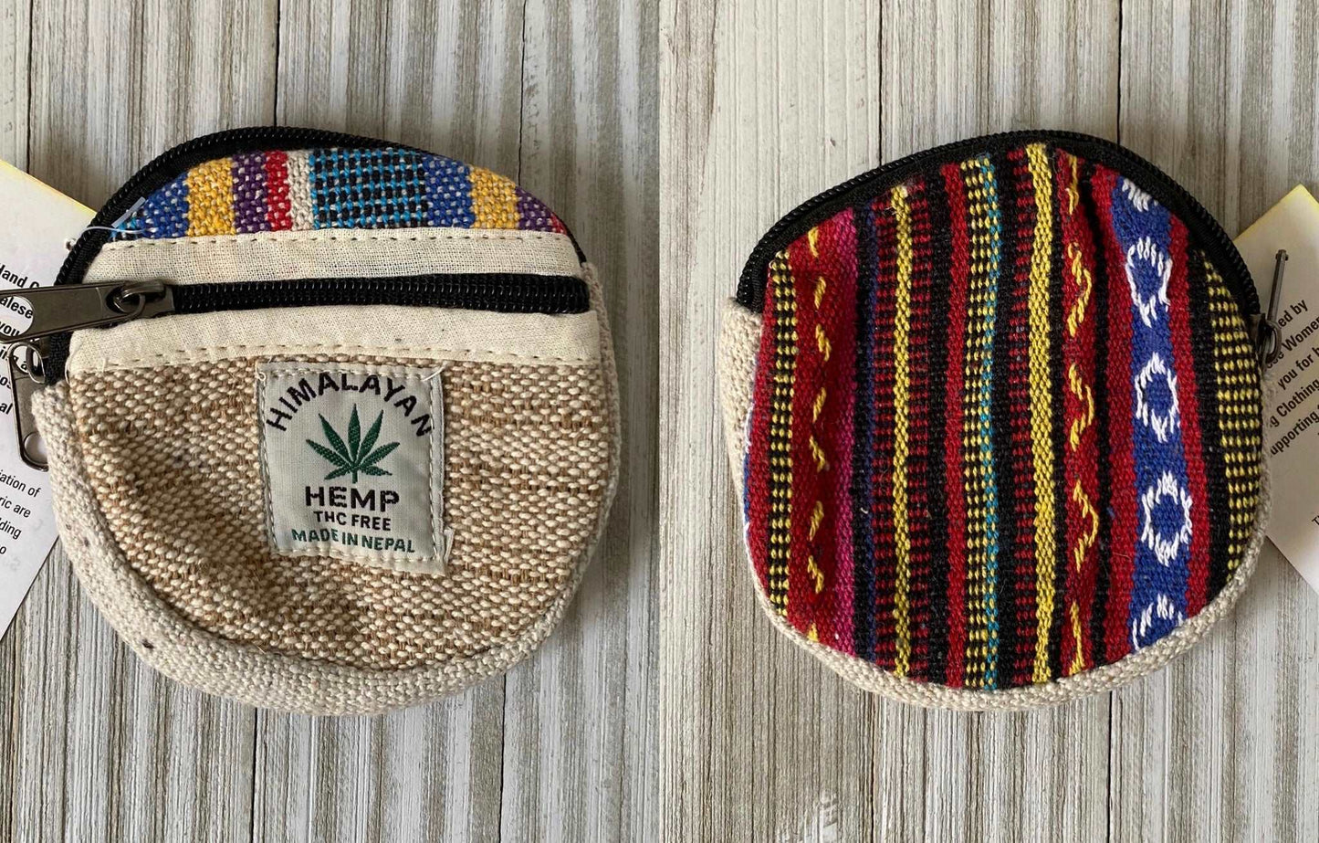 Himalayan Hemp Multi-Colored Clutch - Pure Himalayan Hemp (THC Free)