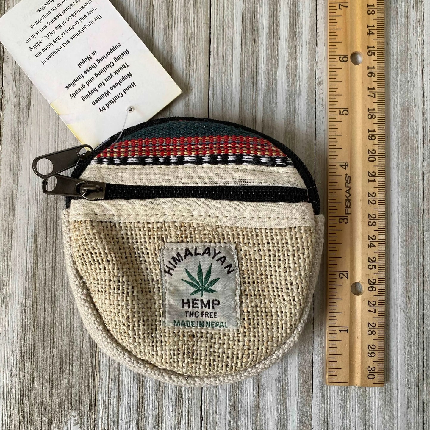 Himalayan Hemp Multi-Colored Clutch - Pure Himalayan Hemp (THC Free)