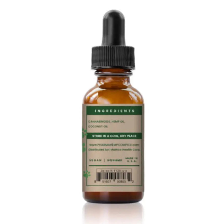 Relaxation Remedy CBD Oil for Pets – 120mg (1oz) - Zerep Holistics