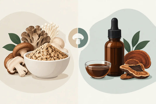 Mushroom Blends Versus Extracts Explained