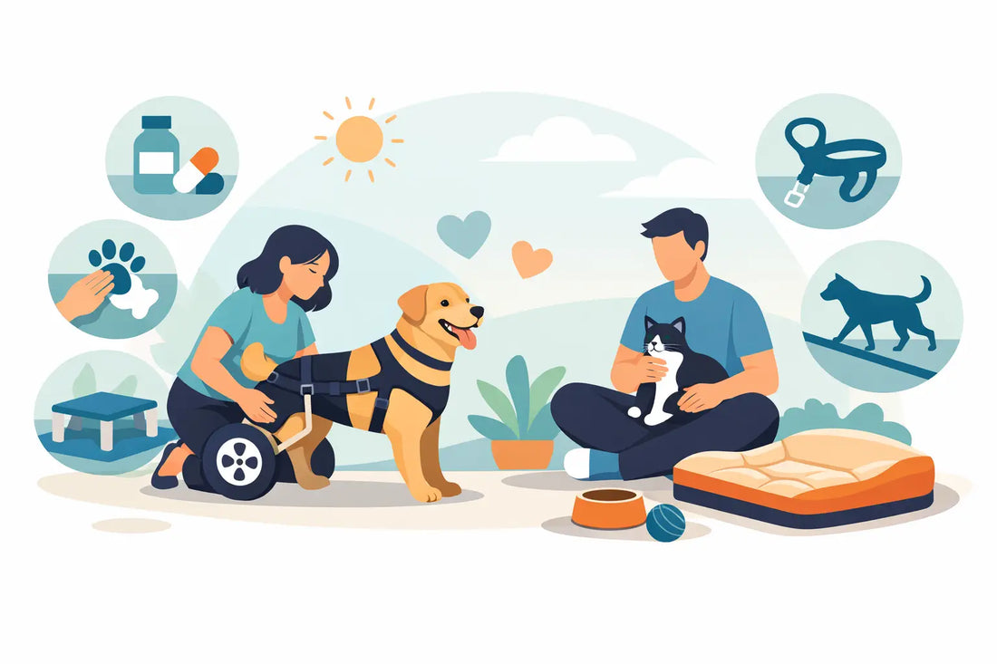A Pet Mobility Support Routine for Everyday Comfort