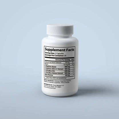 L-Arginine & L-Citrulline Oral Supplement Nutra Moment