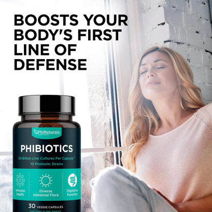 Probiotics High Potency 10 Strains – 30 Billion CFU – [30 Ti Excel Nutritionals LLC DBA Phi Naturals