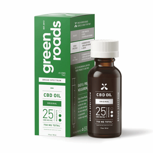 750mg Broad-Spectrum CBD Oil (25mg/mL) - Zerep Holistics