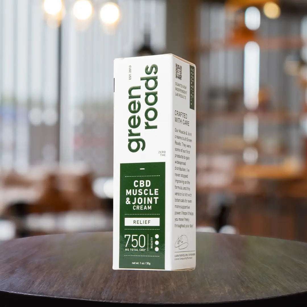 Muscle & Joint Relief CBD Cream - 750mg Green Roads