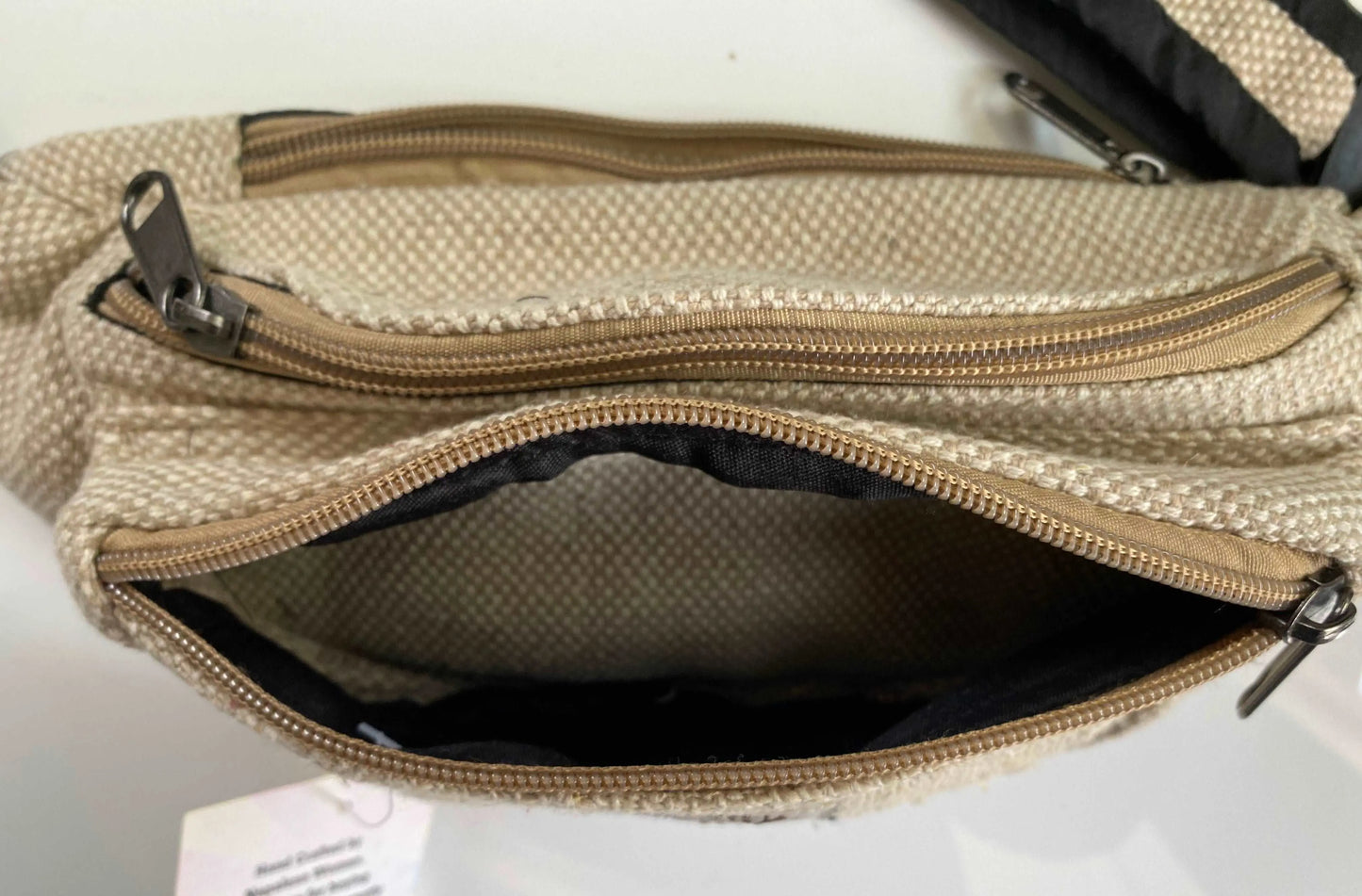 100% Organic Himalayan Hemp Adjustable Unisex Fanny Pack (THC Free)