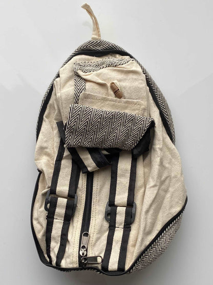 Wild Hemp Crossbody Bag/Backpack - Pure Himalayan Hemp (THC Free)