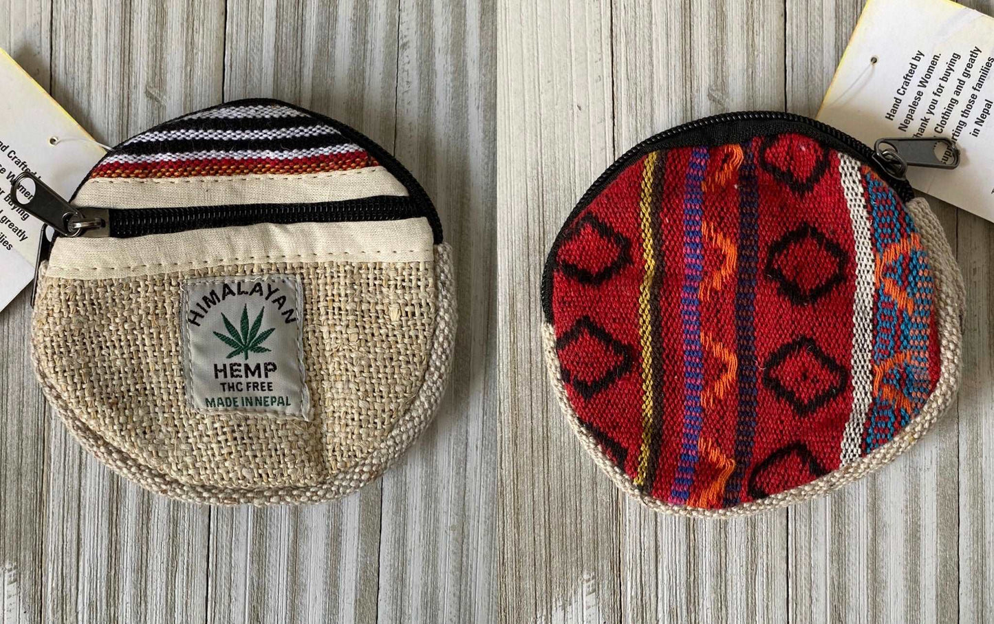 Himalayan Hemp Multi-Colored Clutch - Pure Himalayan Hemp (THC Free)