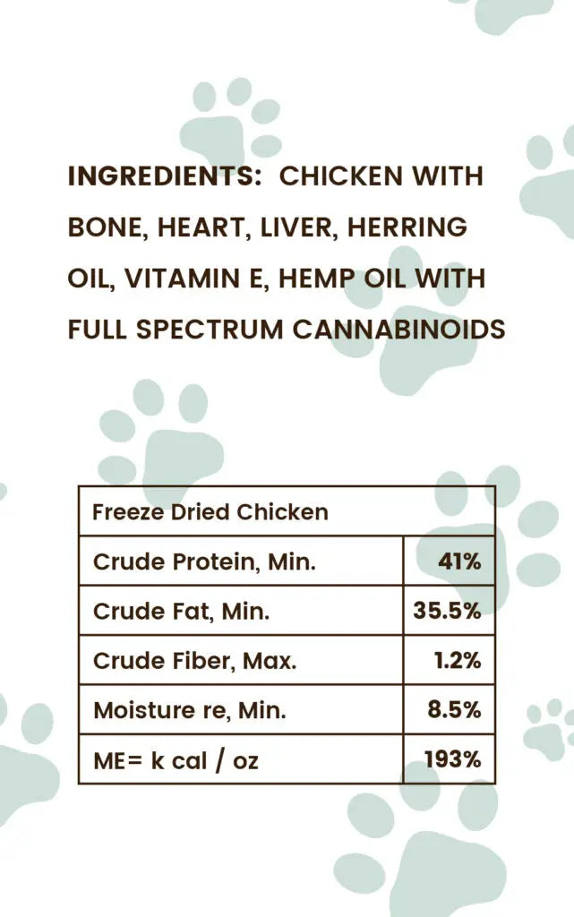 Chicken CBD Pet Treats - Zerep Holistics