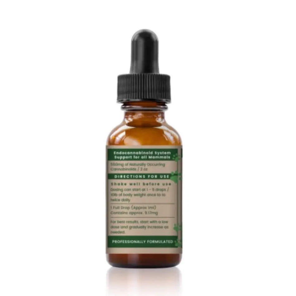 Relaxation Remedy CBD Oil for Pets – 550mg (2oz) - Zerep Holistics