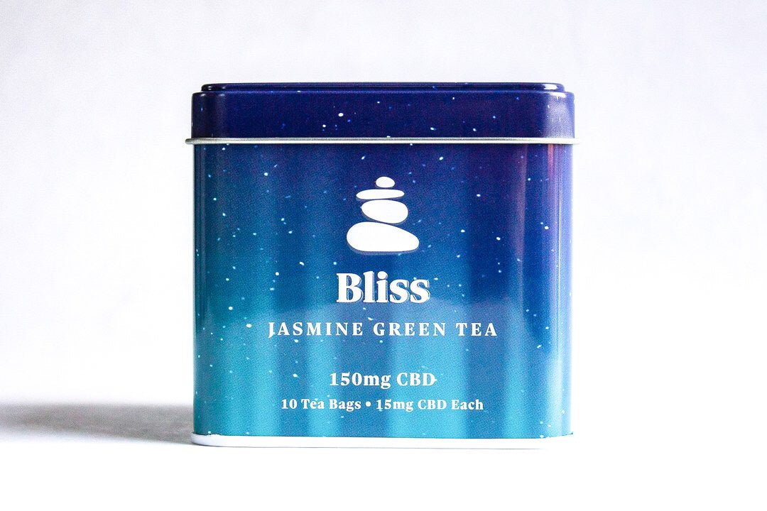 Bliss - Jasmine Green CBD Tea 150mg - Zerep Holistics